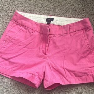 J. Crew factory pink shorts